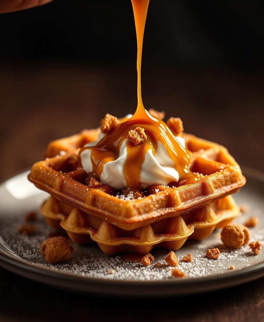 Lotus Biscoff Waffle